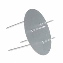Artikel Kerzenhalter zum Stecken Silber Ø6,5cm 12St