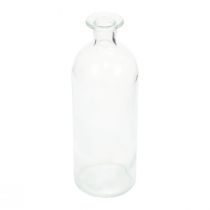 Kerzenhalter Dekoflaschen Minivasen Glas Klar H19,5cm 6St