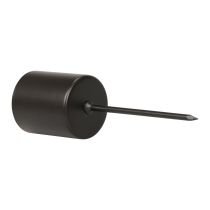 Artikel Steckbare Kerzenhalter Schwarz aus Metall - Für Stabkerzen bis Ø 3,2 cm - 4er Set
