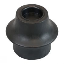 Artikel Teelichthalter Schwarz Kerzenhalter Keramik Ø12cm H9cm