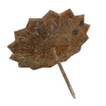 Artikel Kerzenhalter zum Stecken Teelichthalter Braun H8,5cm 4St - Dekoration für Floristen