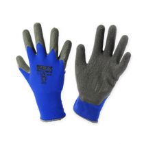 Artikel Kixx Nylon Gartenhandschuhe Gr.8 Blau, Schwarz