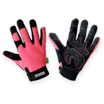 Artikel Kixx Synthetik Handschuhe Gr.7 Rosa, Schwarz