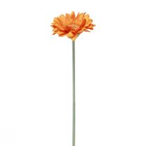 Artikel Künstliche Blumen Gerbera Orange 45cm