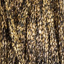 Artikel Kordel aus Polyester 3 mm 20 m Schwarz-Gold für Geschenkverpackung und Dekoration