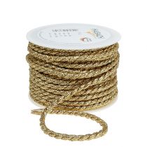 Goldkordel 6mm 25m