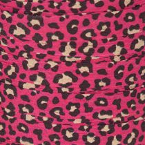 Artikel Dekoband Kräuselband Leoprint Pink 10mm x 100m Geschenkverpackung