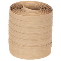 Artikel Kräuselband Baumwolle Beige 10mm x 100m für Dekoration und Verpackung