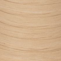 Artikel Kräuselband Baumwolle Beige 10mm x 100m für Dekoration und Verpackung