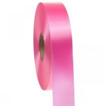 Dekoband Kräuselband pink 30mm 100m