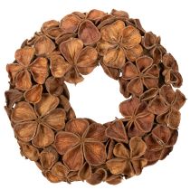 Artikel Landlotus Türkranz aus Naturmaterial Ø 35 cm Braun