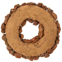 Artikel Landlotus Türkranz aus Naturmaterial Ø 35 cm Braun