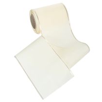 Artikel Kranzband Creme mit Goldkante Supersatin 125mm 25m - Wasserfest, Ideal für Computerdruck & Umweltfreundlich