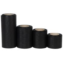 Artikel Polyester Kranzband Schwarz für Dekoration und Floristik 25m verschiedene Breiten
