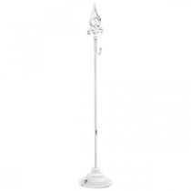 Kranzhalter Weiß Shabby Chic Kranzständer 1 Haken H76cm