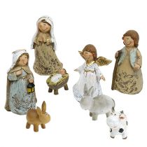 Artikel Krippenfiguren Mix 4cm -11cm 8 St