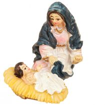 Artikel Krippenfiguren Set 11 bunte Figuren Handbemalt 3,5-9,5cm