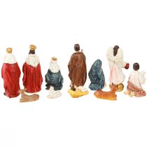 Artikel Krippenfiguren Set 11 bunte Figuren Handbemalt 3,5-9,5cm