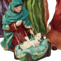 Artikel Krippenfiguren Set Handbemalt Polyresin Weihnachten 5,5-12cm 10-teilig