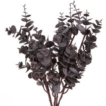 Artikel Künstliche Eukalyptus Zweige Eucalyptus Violett 38cm Deko 3St