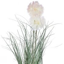 Künstliche Topfpflanzen Bocksbart Kunstpflanzen im Topf 58cm