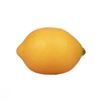 Künstliche Zitrone Deko Lebensmittelattrappen Orange 8,5cm