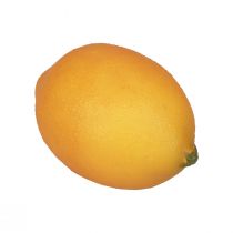 Künstliche Zitrone Deko Lebensmittelattrappen Orange 8,5cm