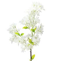 Artikel Künstlicher Fliederzweig Weiß 95cm Dekoblume Floristen Events