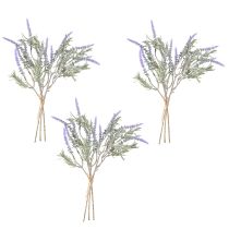 Artikel Künstlicher Lavendel 38cm Lila Deko 3 Bund 9St für Floristik21