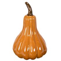 Artikel Kürbis Keramik 26cm Orange für Innenbereich