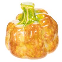 Artikel Deko-Kürbisse Keramik Orange-Grün 6cm 2er-Set Innenbereich