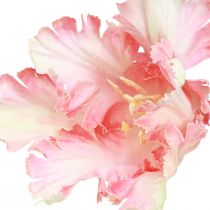 Artikel Kunstblume Papageientulpe künstlich Tulpe Rosa 69cm