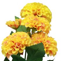 Artikel Kunstblumen Deko, Dahlien künstlich Orange 50cm