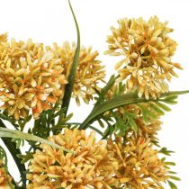 Artikel Kunstblumen Gelb Allium Deko Zierlauch 34cm 3 St im Bund