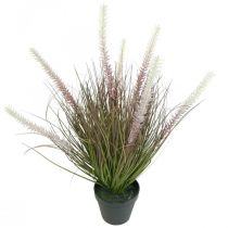 Kunstgras im Topf Zwiebelgras Kunstpflanze H57cm