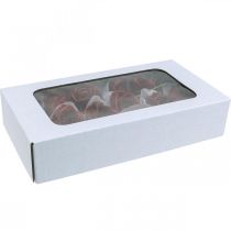 Artikel Kunstrosen Bordeaux Wachsrosen Deko Rosen Wachs Ø6cm 18 St