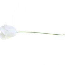 Artikel Kunstrosen Weiß Wachsrosen Deko Rosen Wachs Ø6cm 18 St