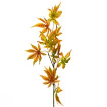 Kunstzweig Ahorn Orange Rot Dekozweig Herbstdeko 60cm