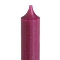 Artikel Kurze Stabkerzen Wachskerzen in Berry 21×110mm 6 Stück