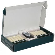 Artikel LED Baumkerzen Kabellos Fernbedienung Timer Dimmbar Twinkle-Effekt 10er Set H10cm