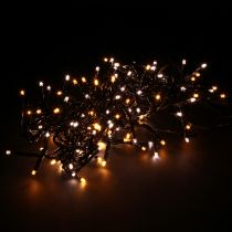 Artikel LED Lichterkette Cluster Außen 144 LED warmweiß, wetterfest, energiesparend, Timer