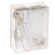 Artikel Lichterkette Kunststoff Warmweiß 1m 10 LEDs Batterie Innenbereich