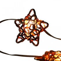 Artikel LED Lichterkette Sterne Micro LED Timer Innen Kupfer 1,90m