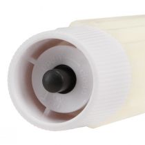 Artikel LED Stabkerzen Timer Rillenkerzen Creme 24,5cm 4er-Set Dekolicht