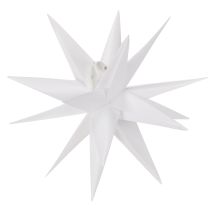 Artikel Deko LED Stern Kunststoff Warmweiß 40cm mit Timer Outdoor geschützt