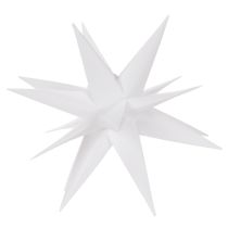 Artikel Deko LED Stern Kunststoff Warmweiß 40cm mit Timer Outdoor geschützt