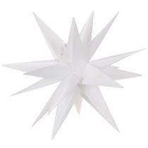 Artikel LED Stern Weihnachtsstern Kunststoff Warmweiß 60 cm Timer Outdoor
