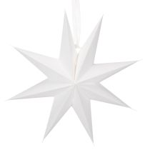 Artikel LED Stern Kunststoff 38cm Warmweiß mit Timer für geschützte Außenbereiche
