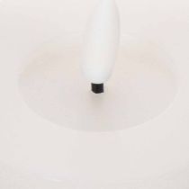 Artikel LED-Teelichter aus Echtwachs, 7 cm Durchmesser x 6 cm, Weiß, warmweiß, 2 Stück mit 6-Stunden-Timer