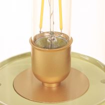 Artikel LED Tischlampe Retro Pistaziengrün Vintage Warmweiß 19,5cm